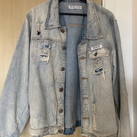 Custom Parole Jean Jacket - Picture 1 of 2